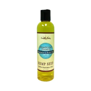 Earthly Body Massage & Body Oil - 8 oz Moroccan Nights
