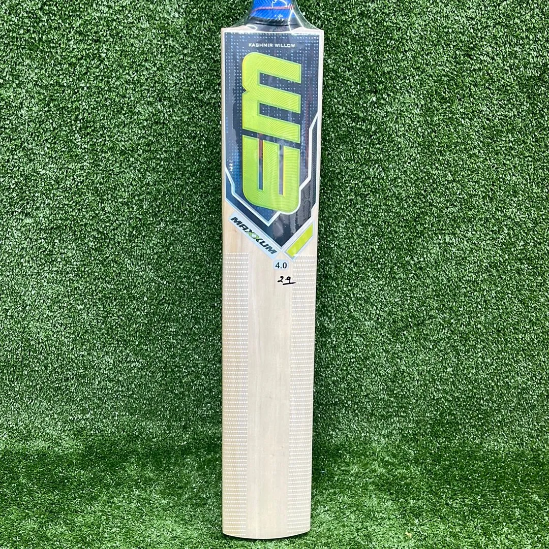 EM Maxxum 4.0 Kashmir Willow Cricket Bat