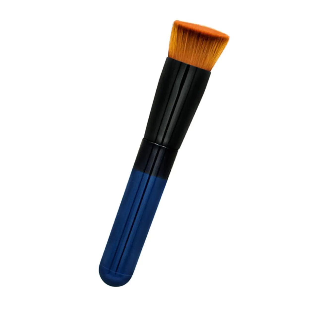 ERINGOGO Loose Powder Foundation Brush with Angled Flat Head Ergonomic Design for Effortless Blending Portable Makeup Brush for Liquid Cosmetics Chic and Fashionable Beauty Tool