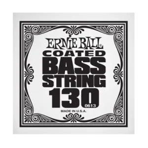 Ernie Ball 0613EB .130 Single Coated Nickel Wound Electric Bass String