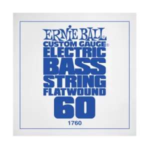 Ernie Ball 1760EB .060 Single Flatwound Electric Bass String