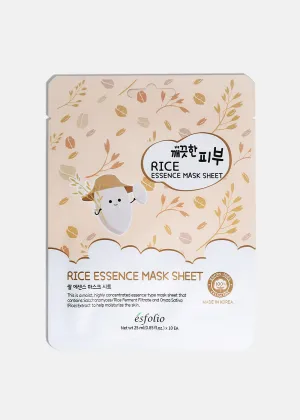 ESFOLIO Pure Skin Essence Mask Sheet - Rice