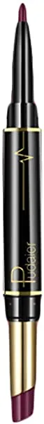 Esquirla Long Lasting & Waterproof Double Ended Lipstick Stick And Lip Liner Set, Lips Makeup Findings - 15, 145mm