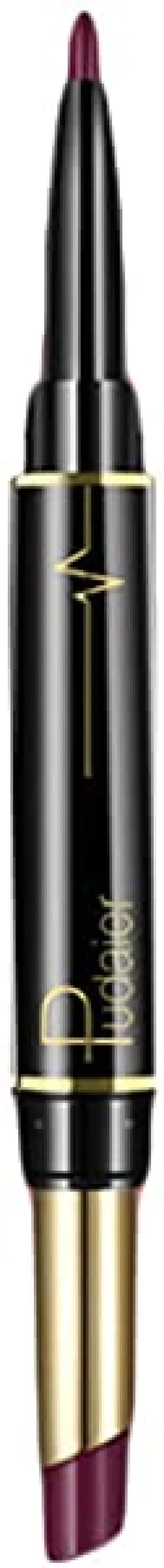 Esquirla Long Lasting & Waterproof Double Ended Lipstick Stick And Lip Liner Set, Lips Makeup Findings - 15, 145mm