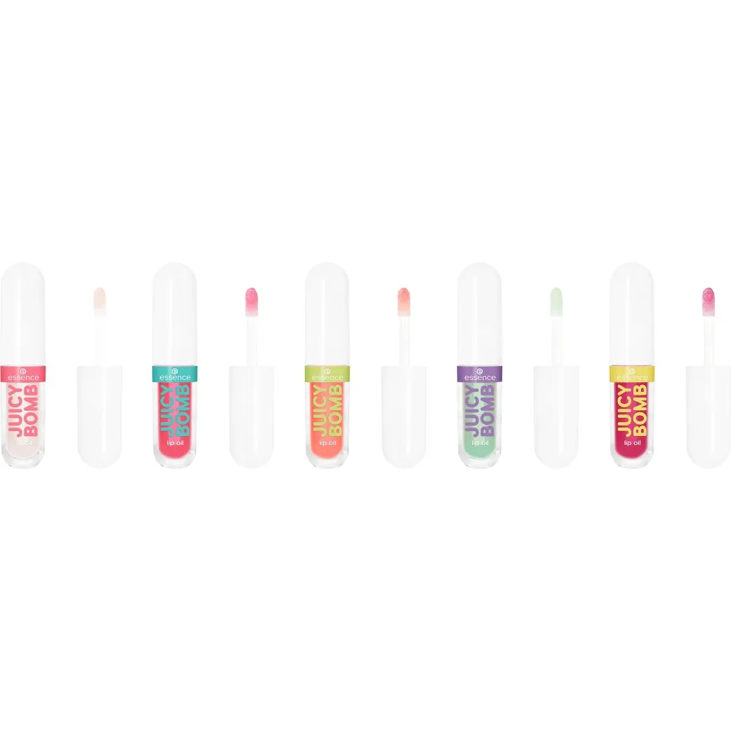 Essence Juicy Bomb Lip Oil Set (5 x 2.4ml)