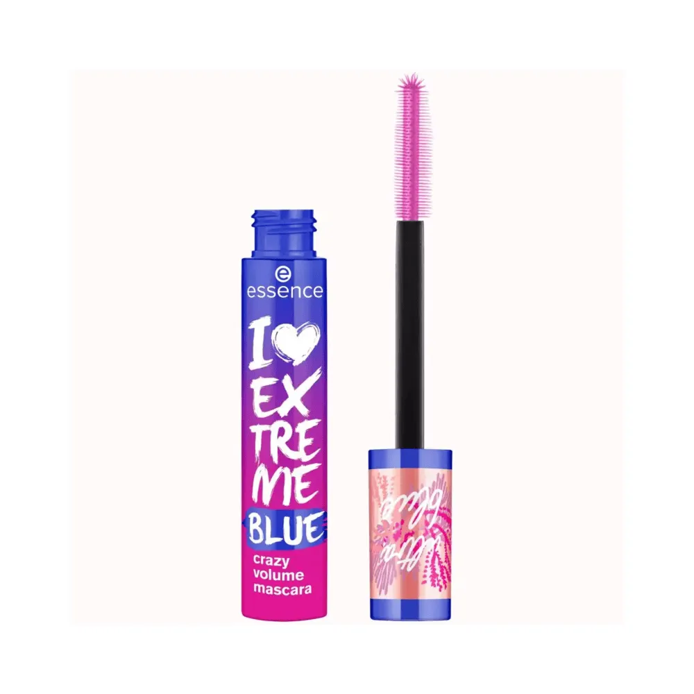 Essence live Life in Cora I Love Extreme Blue Crazy Volume Mascara