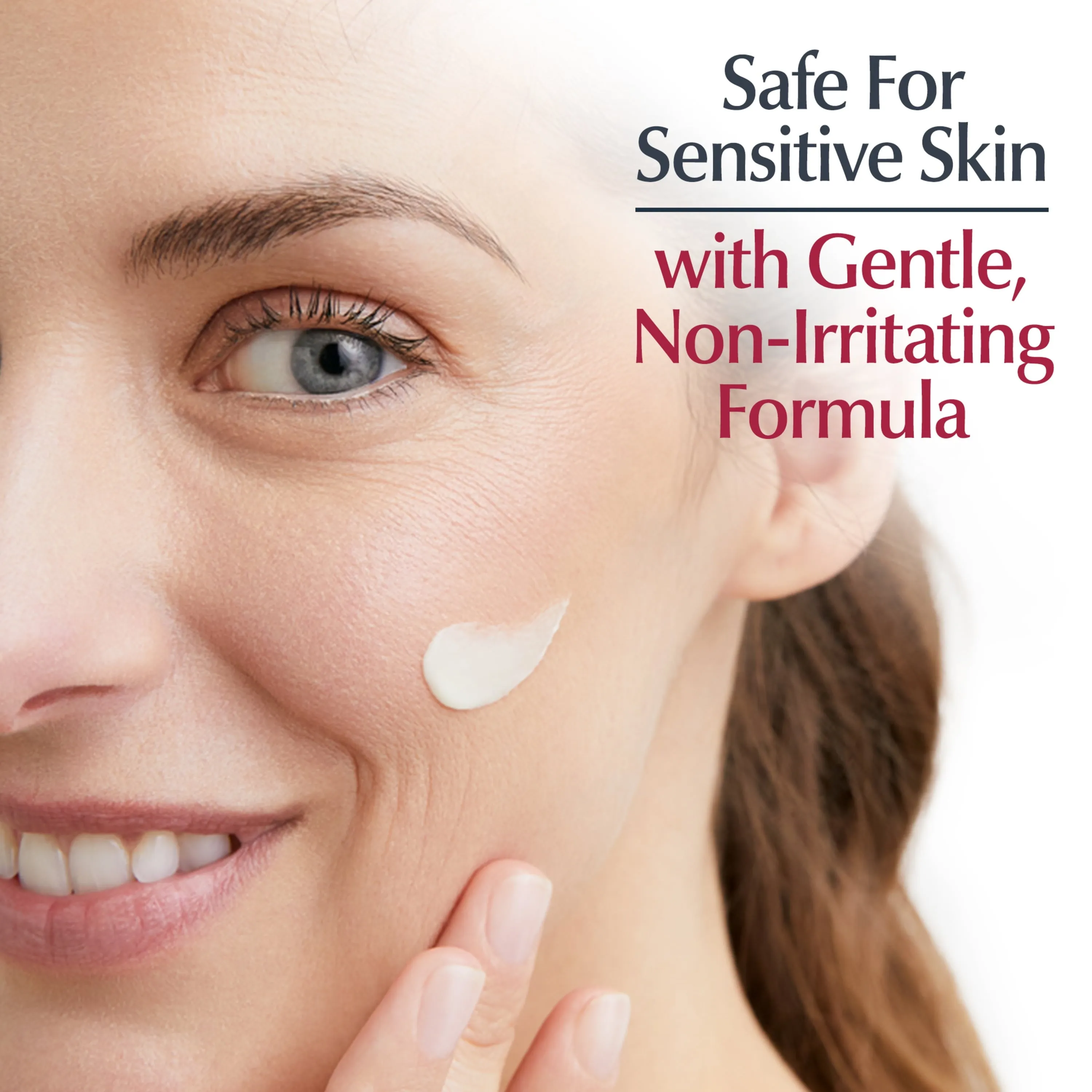 Eucerin Q10 Anti-Wrinkle Face Cream for Sensitive Skin, 1.7 Oz Jar