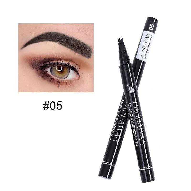 Eyebrow Pencil with Four Heads Waterproof