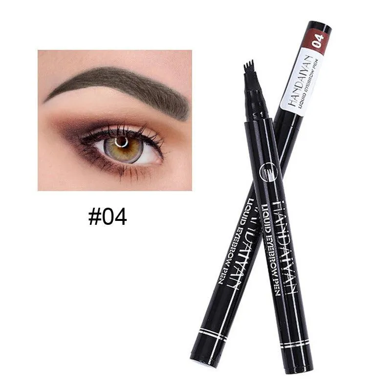 Eyebrow Pencil with Four Heads Waterproof