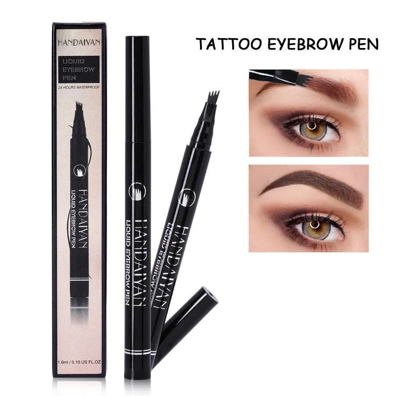 Eyebrow Pencil with Four Heads Waterproof