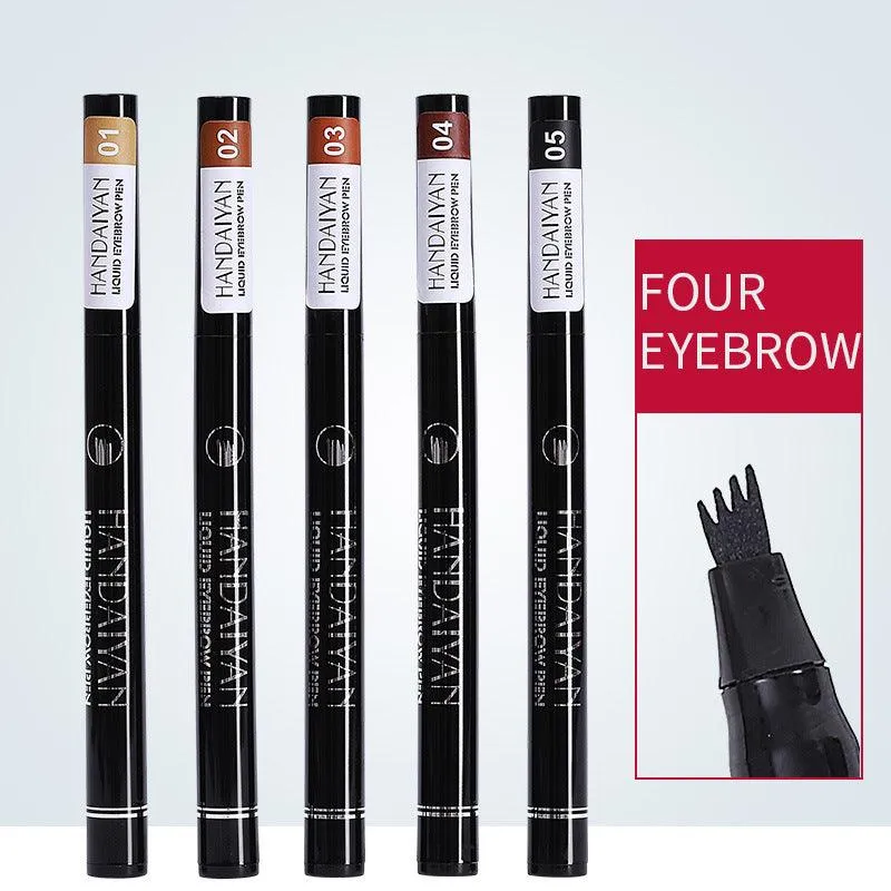 Eyebrow Pencil with Four Heads Waterproof