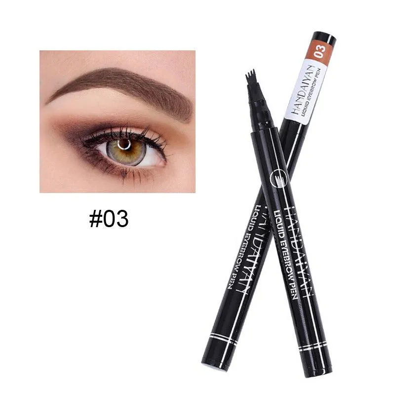 Eyebrow Pencil with Four Heads Waterproof