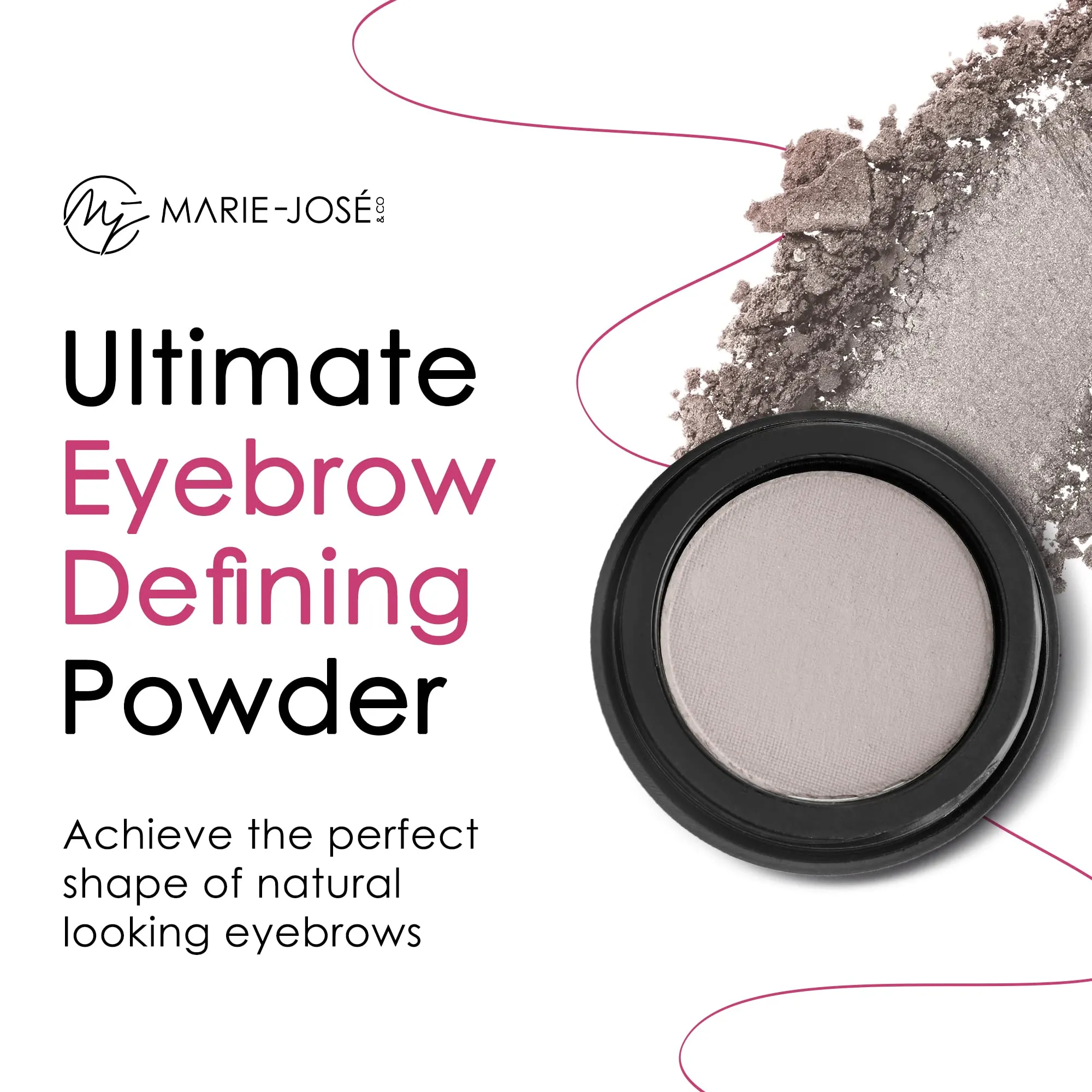 Eyebrow Powder Ash Blond - Effortless, Natural Brows - Marie-José & Co