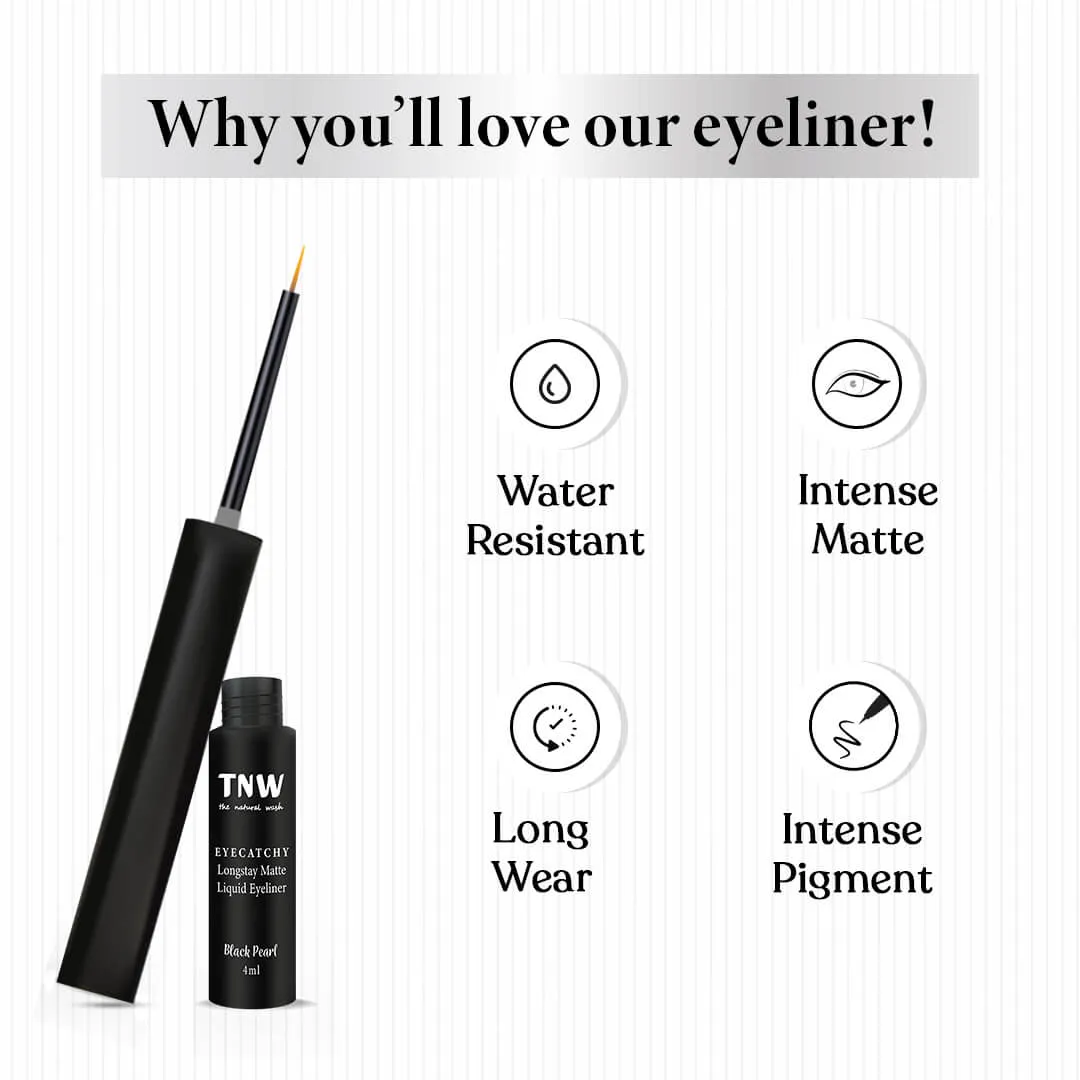 Eyecatchy Longstay  Matte Liquid Eyeliner.