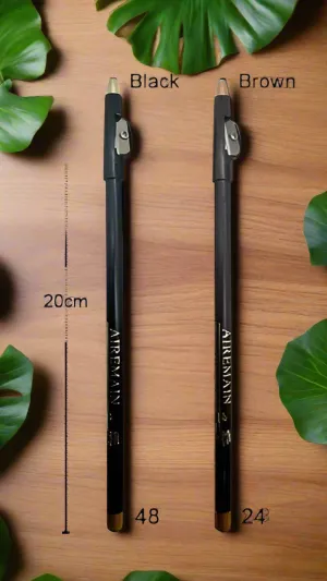 Eyeliner pencil with sharpener