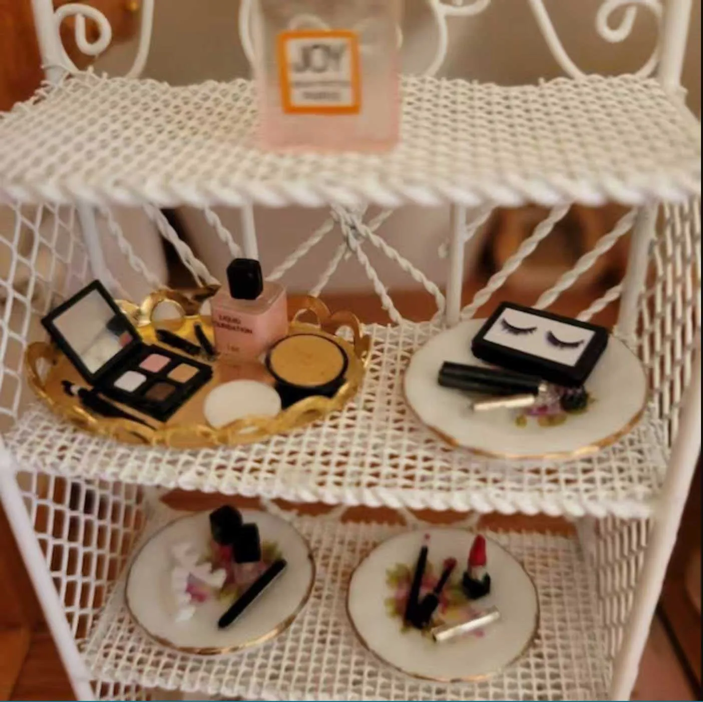 Eyeshadow Palette and Eye Liner Set Dollhouse Makeup