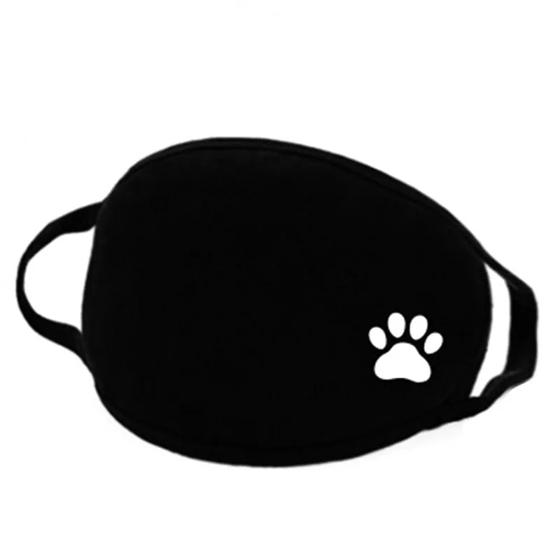 Face mask 3PC Simple Cotton Mask Simple Unisex Black Breathable Mouth