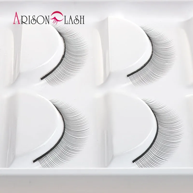 False eyelashes Extension Makeup Practice