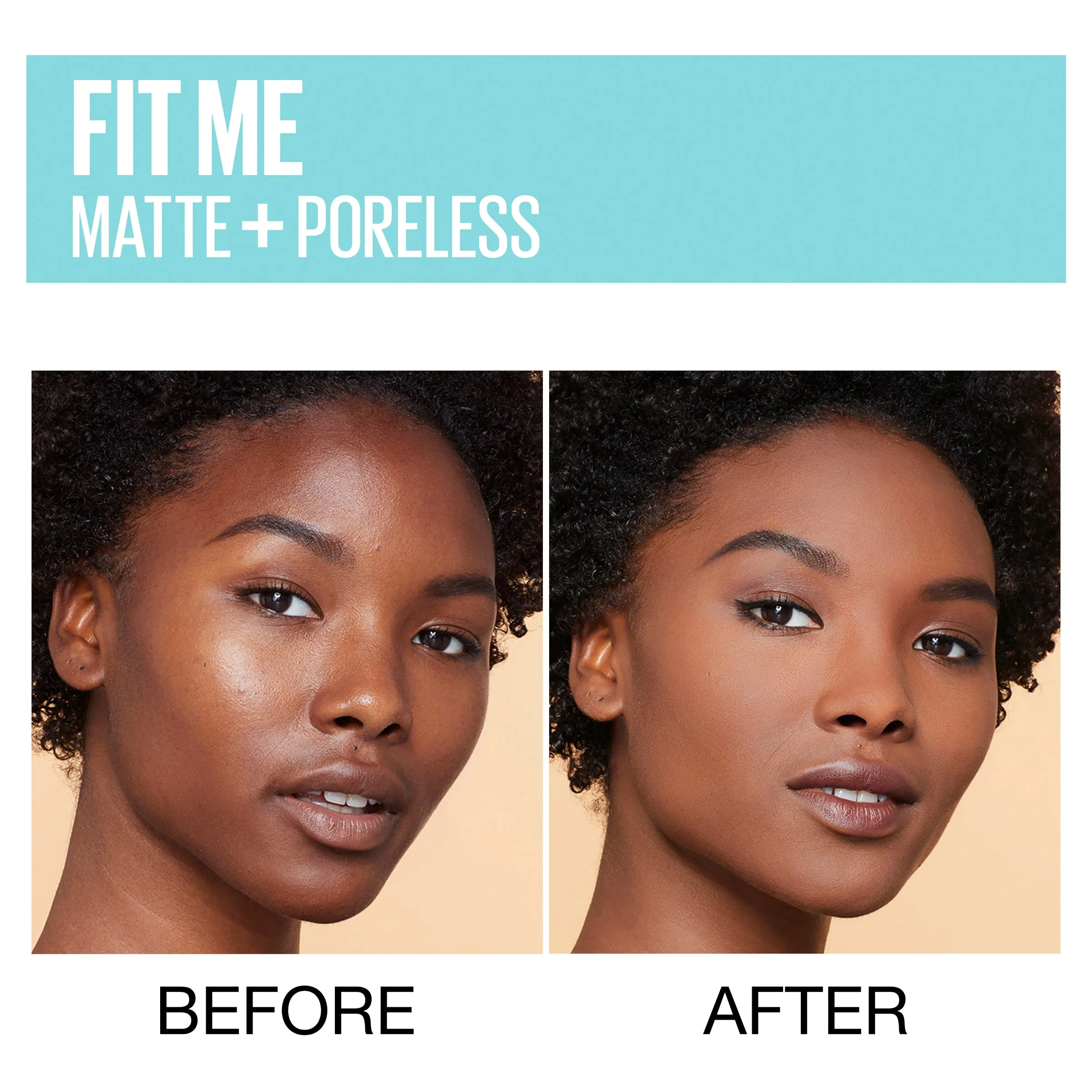 FIT ME MATTE & PORELESS MATTIFYING LIQUID FOUNDATION 356 WARM COCONUT 30ML