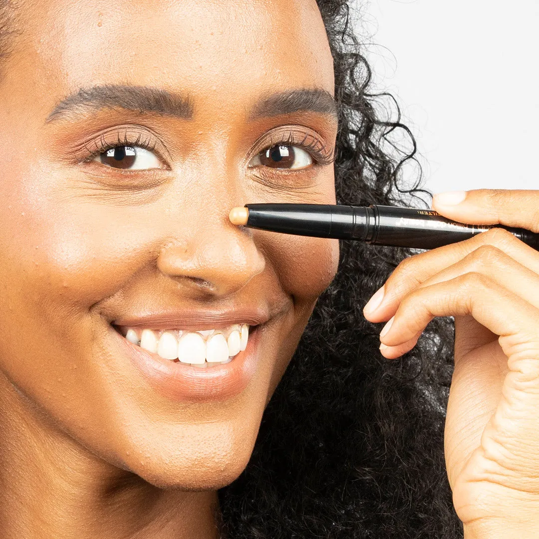 Flash & Filter: Highlighter & Concealer