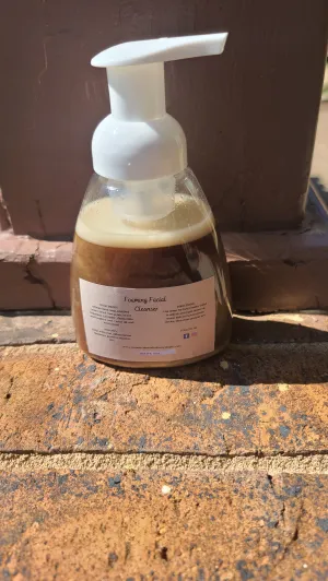 Foaming facial cleanser
