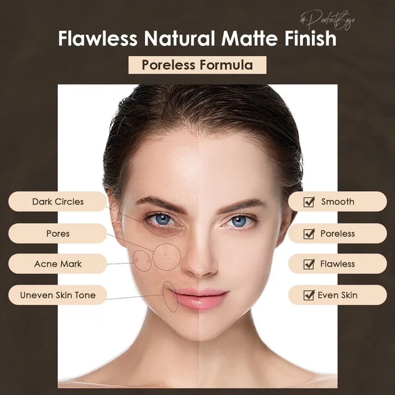 Focallure 30ml Base Face Matte Liquid Foundation Makeup Oil Control