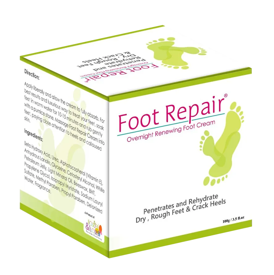 Foot Repair Cream - Cracked Heels - Callus Removal - Baby like Soft Feets