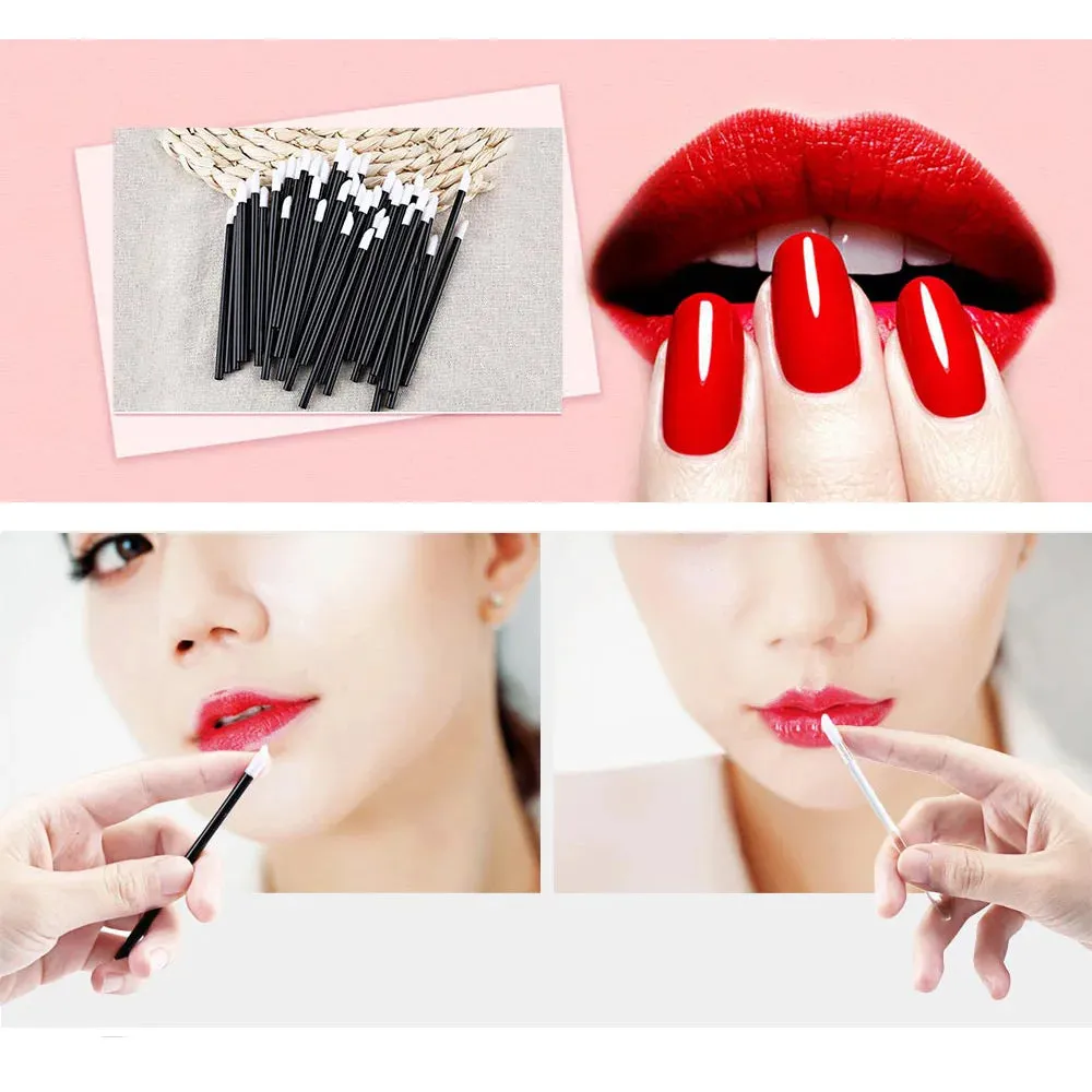 FOREVERLILY - Women Accessories 1000 PCS Disposable Lip Brush Wholesale Gloss Wands Applicator Perfect Best Make Up Tool HS