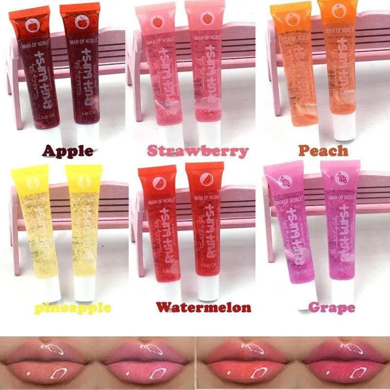 Fruit Burst Lip Oil: Revitalize Lips with Plumping Vitamin E Gloss