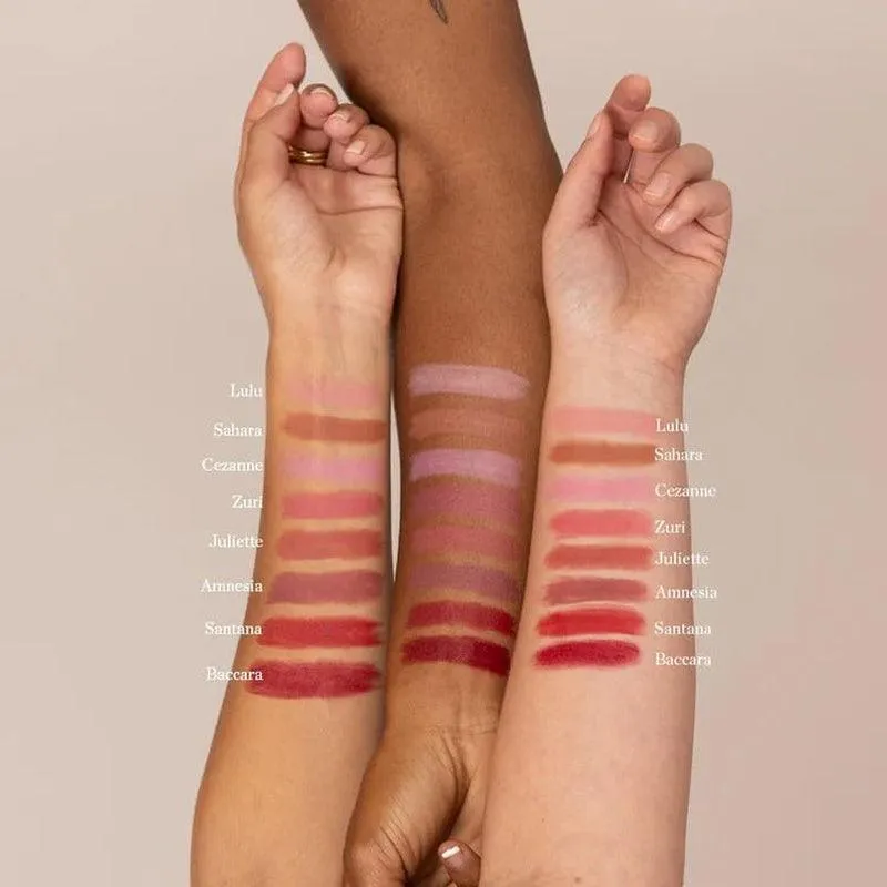 Full Bloom Sculpted Lipstick (Juliette) - Long Lasting Organic Lipstick with Jojoba Oil & Micro Hyaluronic Acid - 70% Organic Ingredients & Made in USA