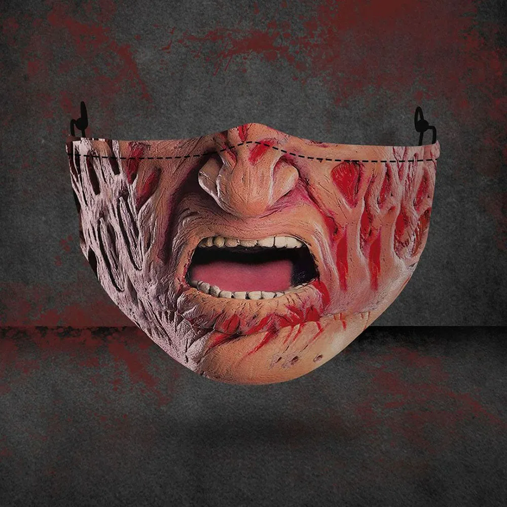 Funny Troll-Joker Masks Women Fashion Adult Mouth Clown Halloween Cosplay Party Reusable Washable Men Face DustProof Mouth Mask