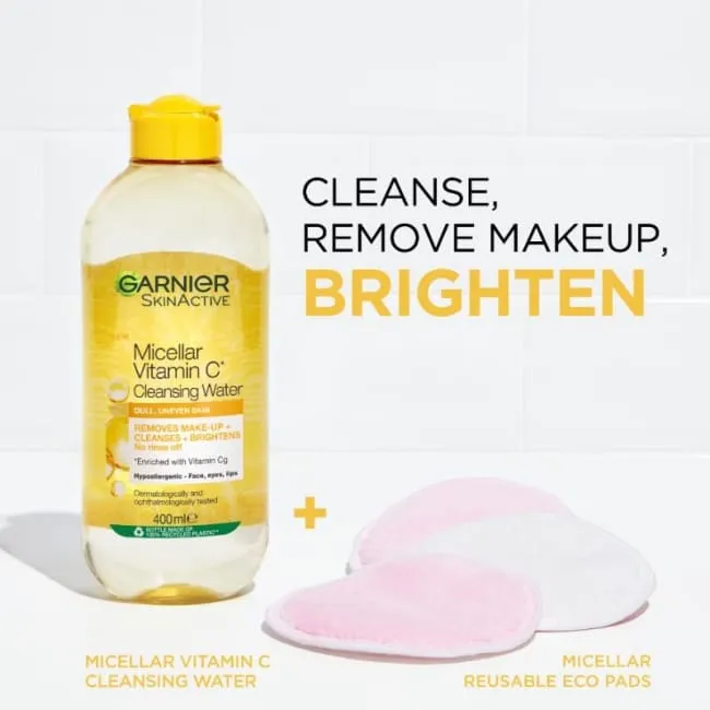 Garnier Micellar Vitamin C Cleansing Water -  400ml