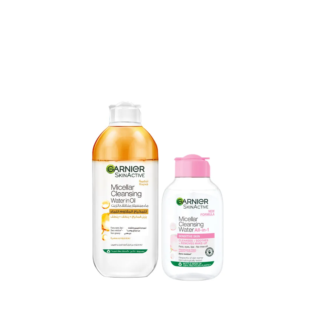 Garnier The Oil & Classic Micellar Bundle At 10% Off
