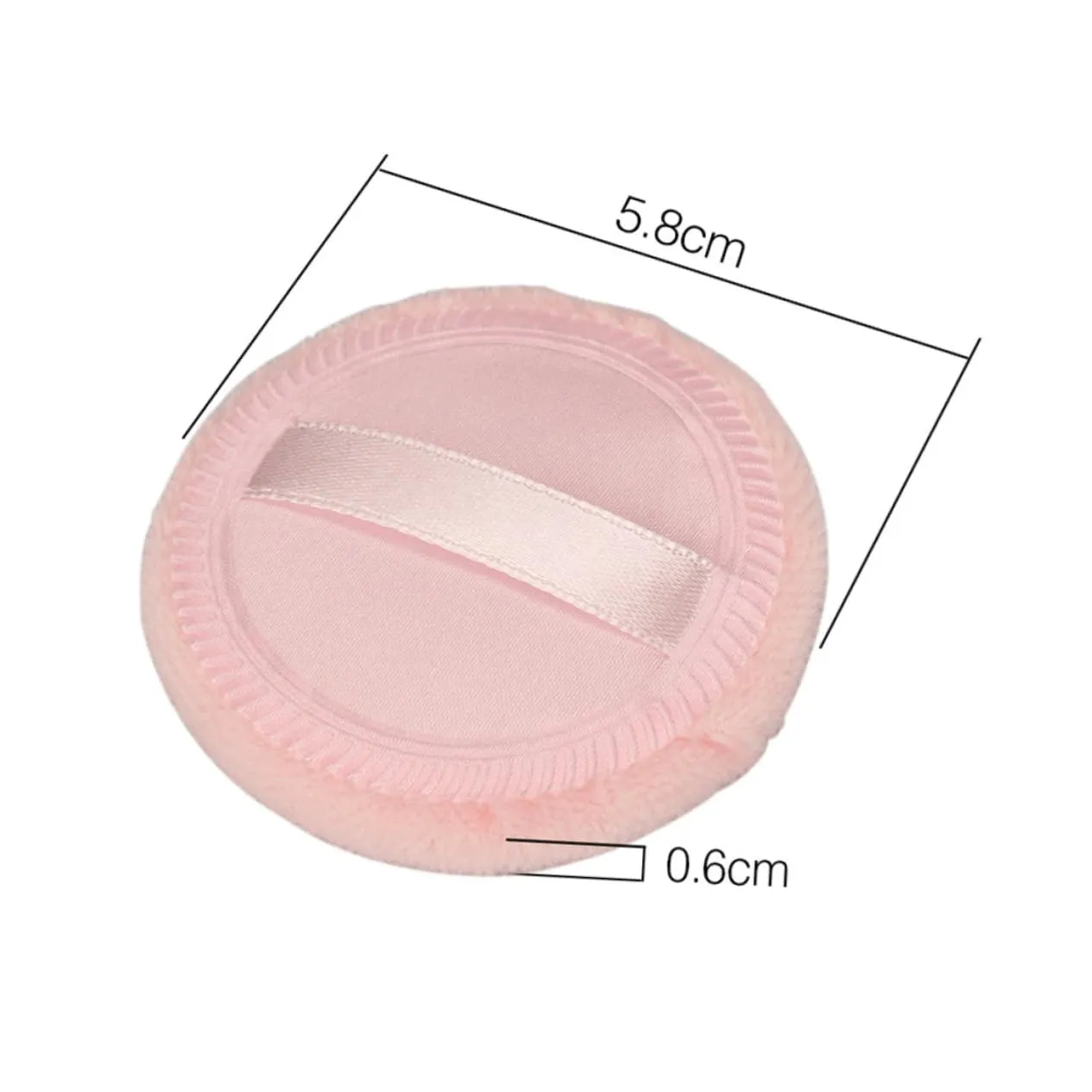 Gatuida Loose Powder Puff Set 5pcs Round Makeup Powder Puff Sponge Perfect for Home and Travel