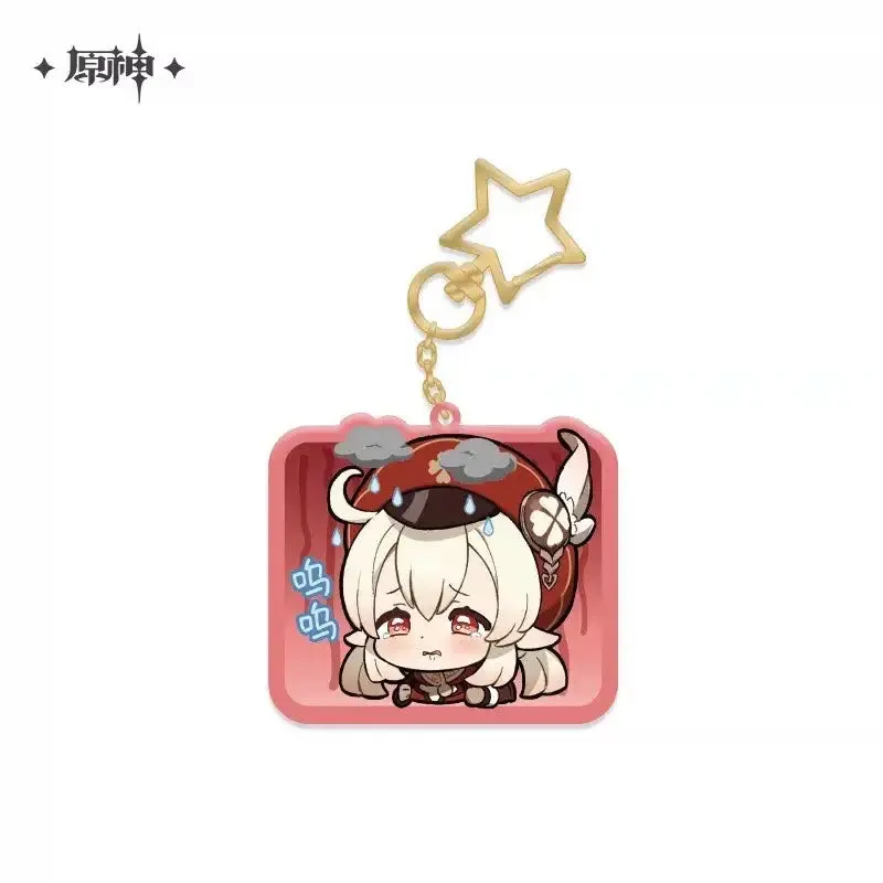 Genshin Impact - Inazuma Chibi Emoji Acrylic Keychain Charms 2.0