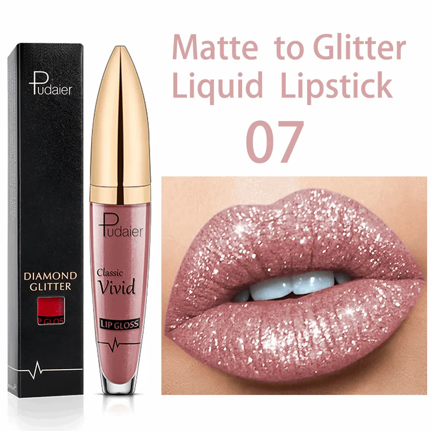 Glitter Shiny Lip Gloss : GlossyGleam Shine