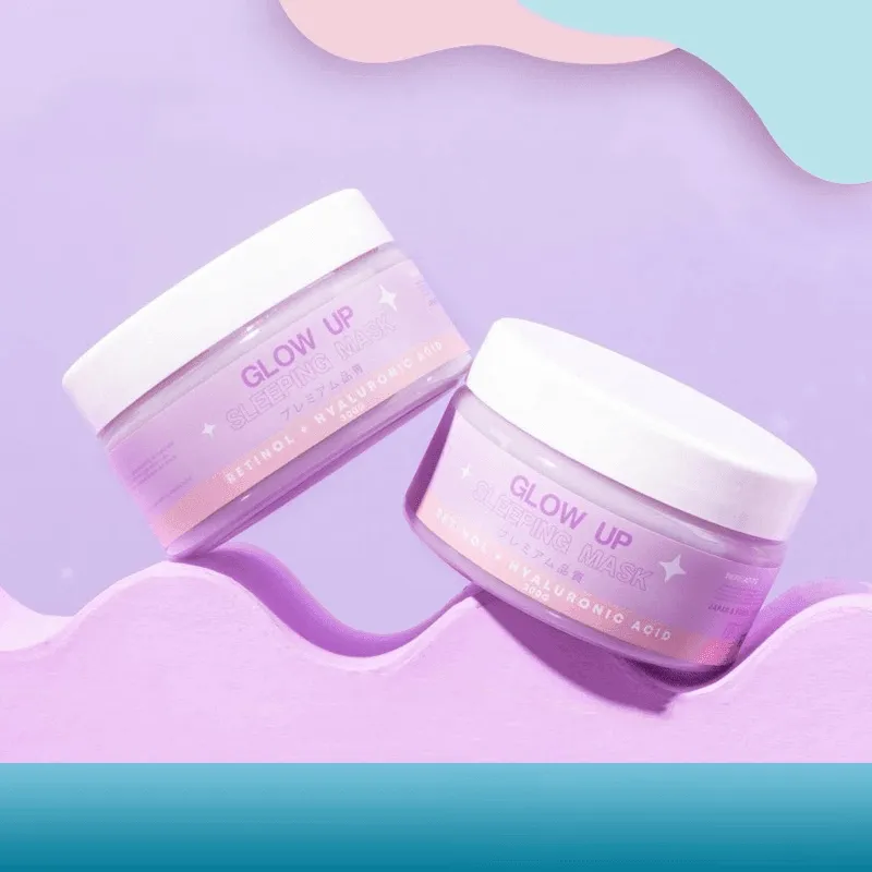 Glow Up Sleeping Mask (Retinol   Hyaluronic Acid) - 300g