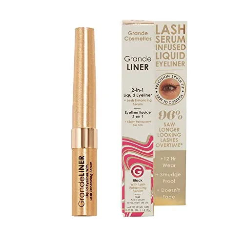 Grande Cosmetics GrandeLINER Liquid Eyeliner with Lash Enhancing Serum
