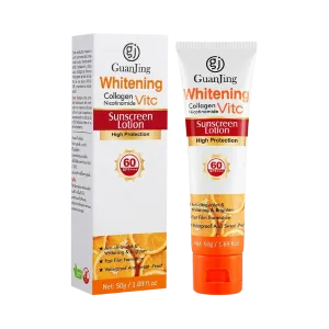 Guanjing Whitening Sunscreen Lotion SPF60    50g