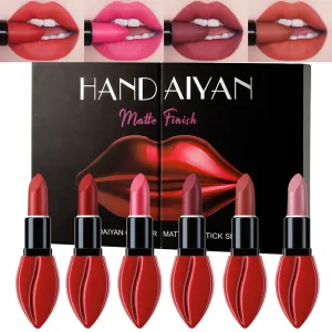 HANDAIYAN Big Mouth Nude Waterproof Long-Lasting Lip Stick