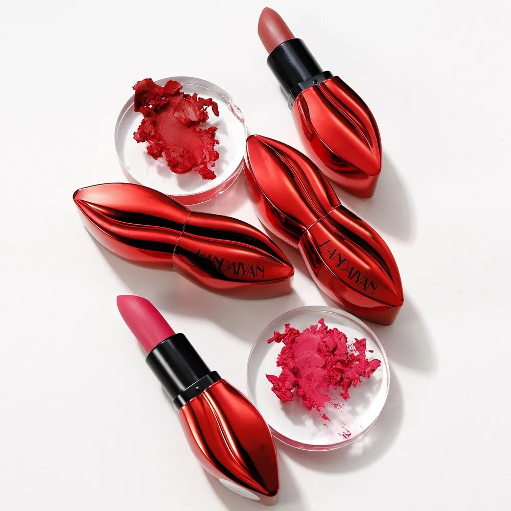 HANDAIYAN Big Mouth Nude Waterproof Long-Lasting Lip Stick
