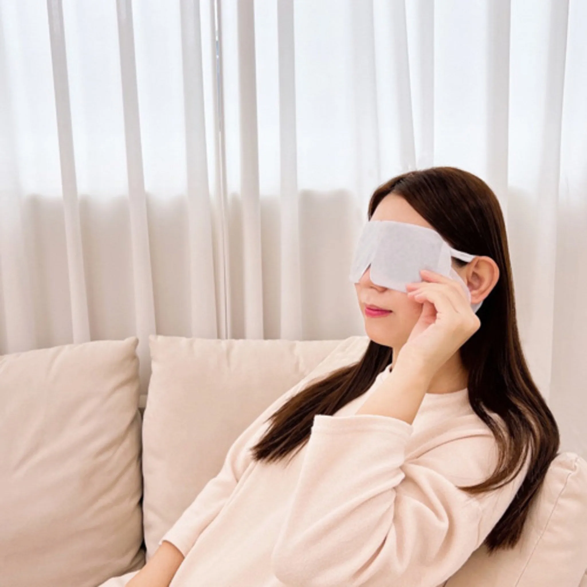 Happy Steam Heat Eye Mask, Steam Eye Patches, Unscented, 40 Pieces, Light Gray, 1 Piece - 🏆 #29 - Home Décor - Best of December