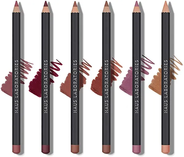 HAUS LABORATORIES By Lady Gaga: RIP LIP LINER SET | (Up to $96 Value) Matte Water-Resistant Lip Liner Pencil Available in Sets, Precise & Longwearing Lip Liner or Lipstick Finish, Vegan & Cruelty-Free