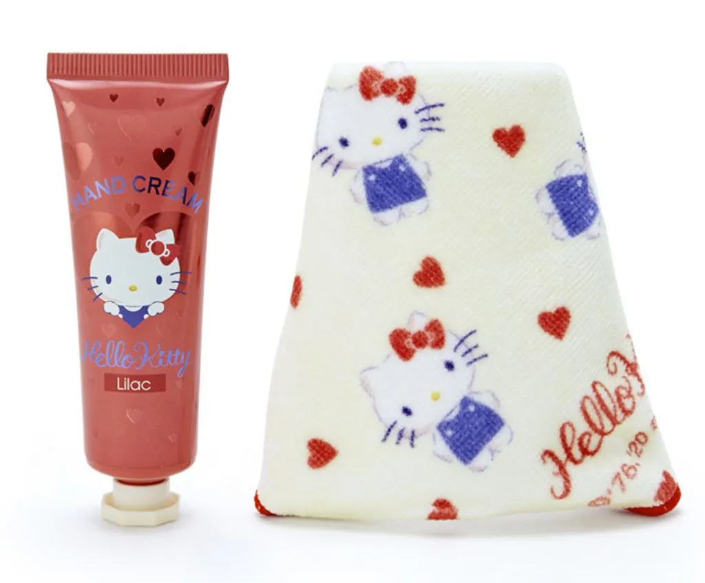 Hello Kitty Hand Cream and Towel Set