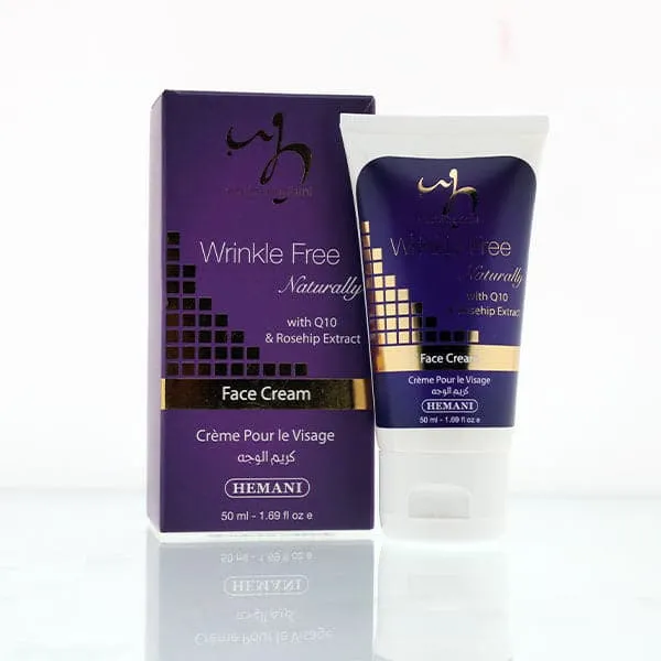 Hemani Wrinkle Free Naturally Face Cream With Q10 & Rosehip Extract