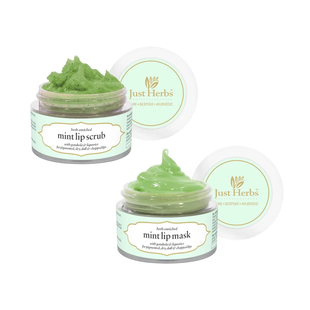 Herb Enriched Lip Scrub & Mask Duo 15 g