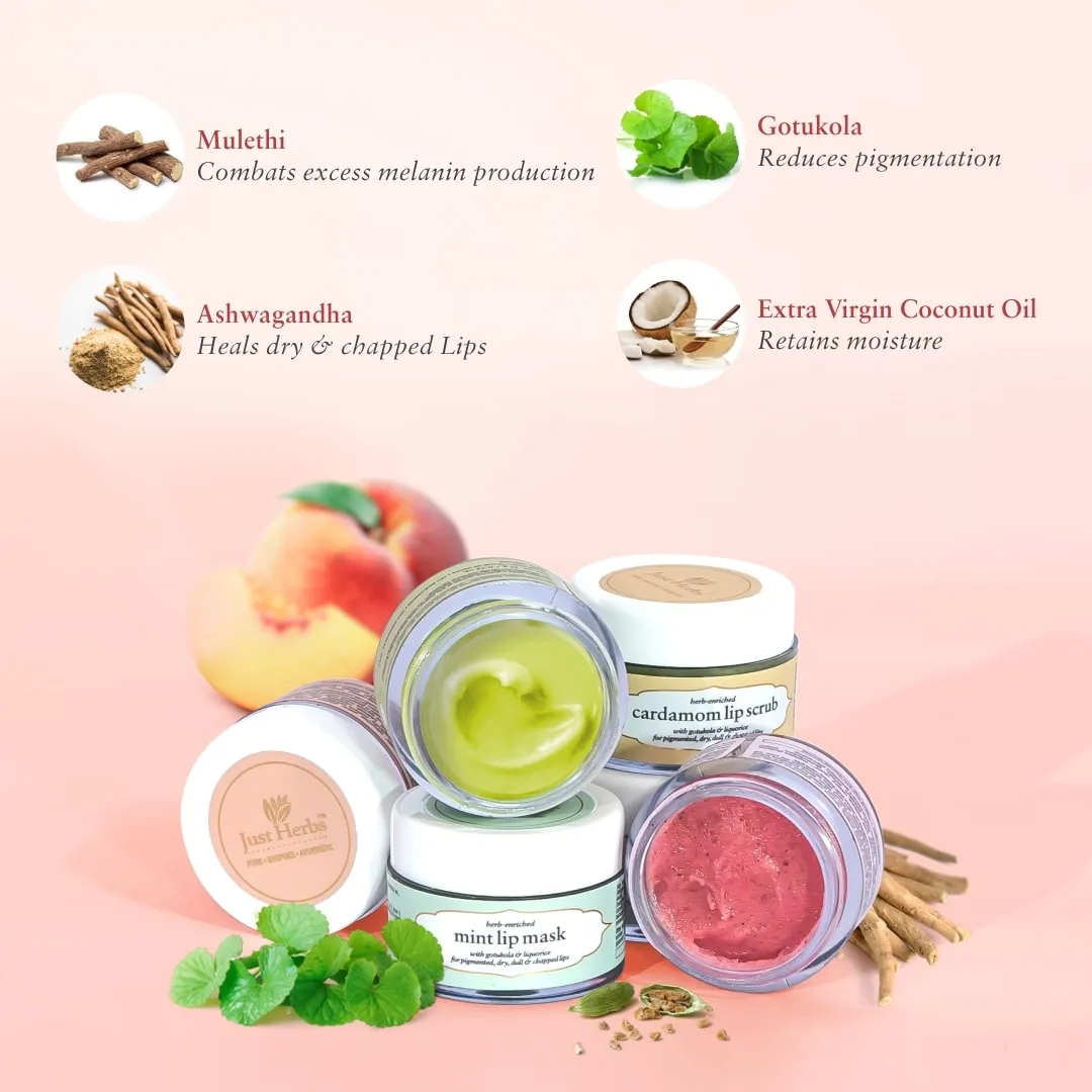 Herb Enriched Lip Scrub & Mask Duo 15 g