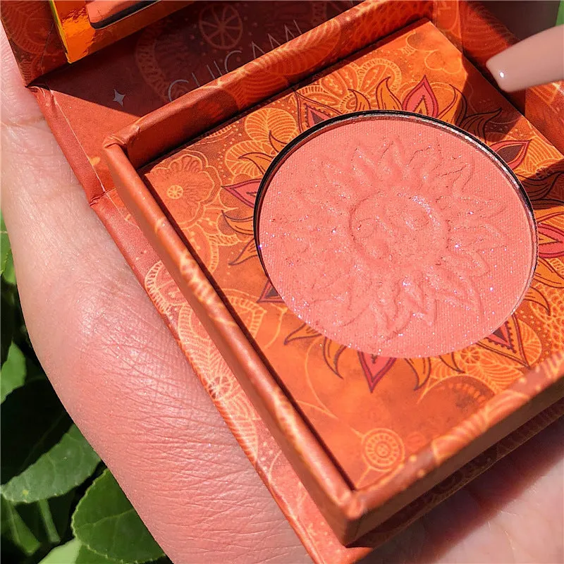 Highly Pigmented Pearlescent Blush Eyeshadow Palette