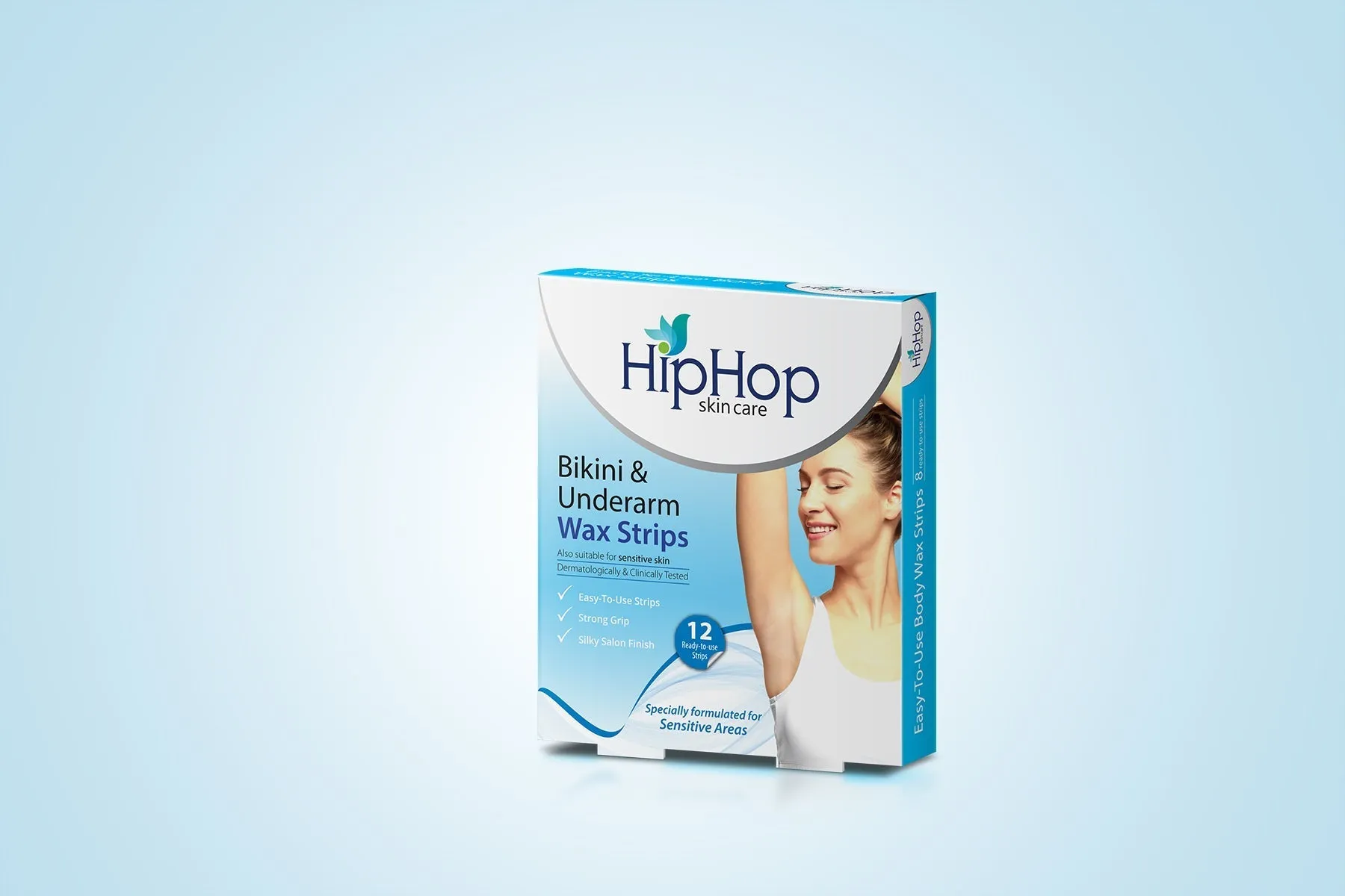 HipHop Bikini & Underarm Wax Strips (Argan Oil, 12 Strips)   Instant Makeup Remover Wipes (Micellar water, 30 Wipes)