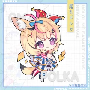 Hololive Vtuber - Omaru Polka Double-sided Acrylic Keychain